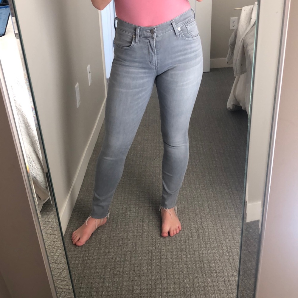 AGOLDE grey jeans